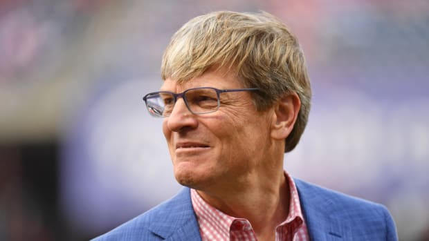 Jun 5, 2023; Philadelphia, Pennsylvania, USA; Philadelphia Phillies owner John Middleton before game against the Detroit Tigers at Citizens Bank Park. Mandatory Credit: Eric Hartline-USA TODAY Sports